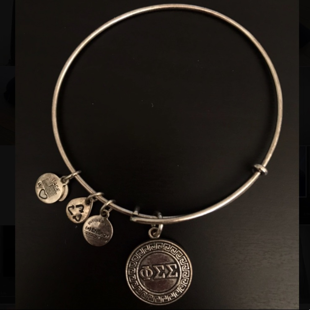 Silver Phi Sigma Sigma Alex and Ani